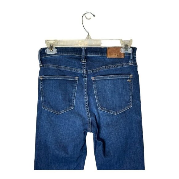Madewell Jeans Womens Size 26 Blue Medium‎ Wash Denim 9 Inch High Rise Skinny - Picture 5 of 10